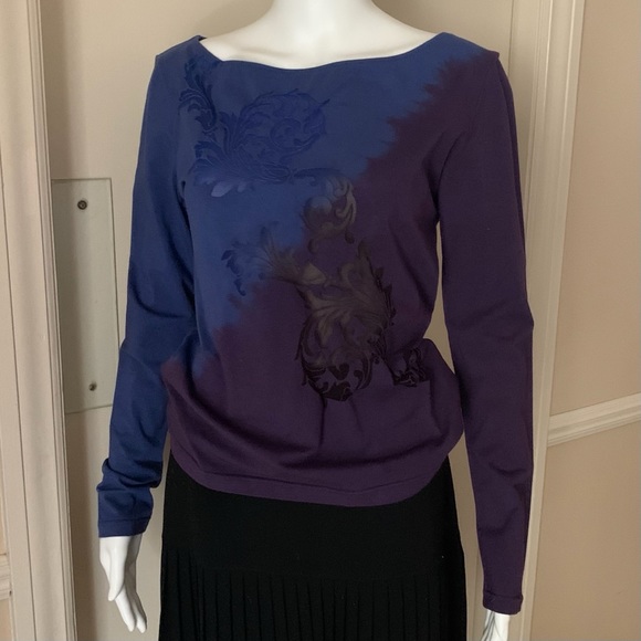 Vintage Versace Long-Sleeve Tee - Picture 2 of 4